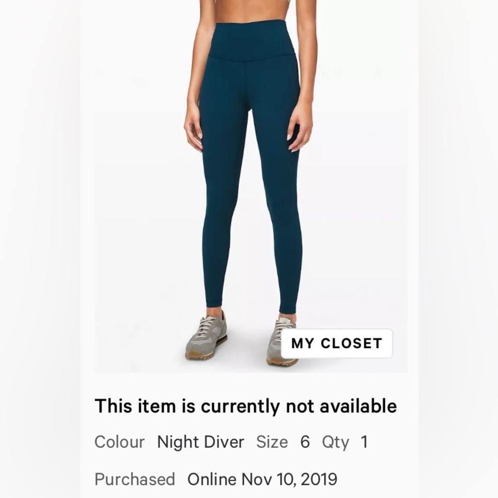 Align leggings 6 EUC